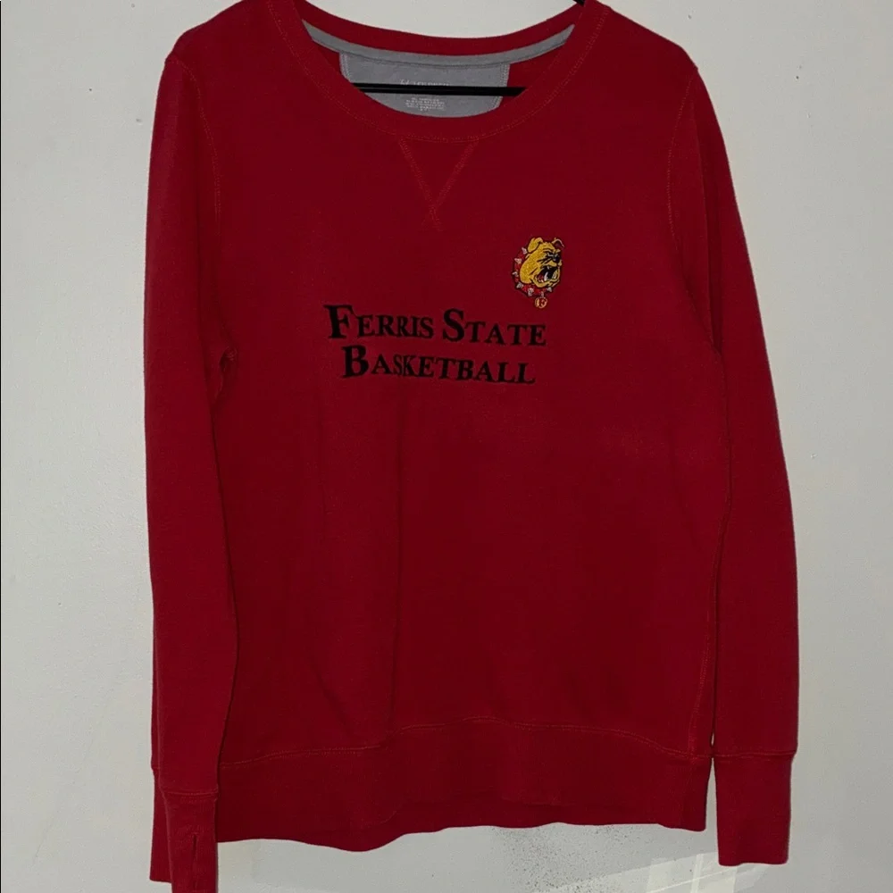 Ferris State Basketball Red Sweater